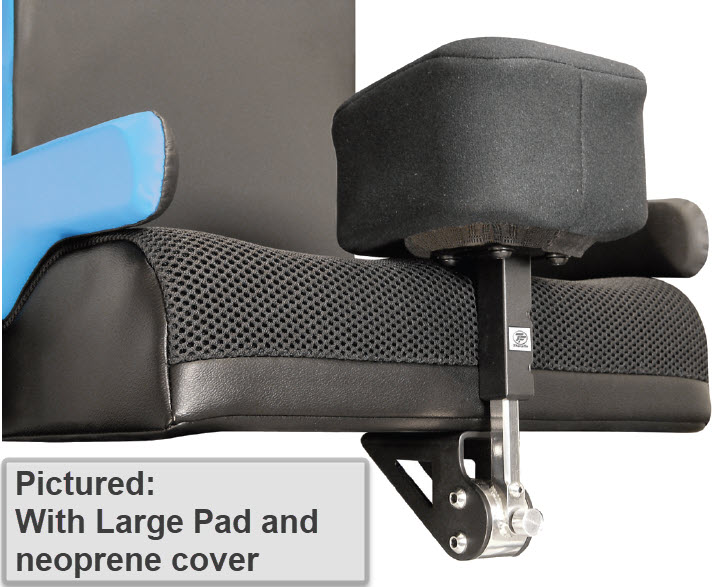 Therafin Wheelchair Hip Pad : wheelchair hip positioning guide