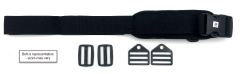 Hip Belt, 2" TheraFit Single Pull, SR Buckle, 11.25 x 3 Pads w/ Clips