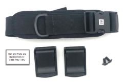Hip Belt, 1.5" TheraFit Dual Pull, SR Buckle, 7.25 x 2.25 Pads w/ Camlocks
