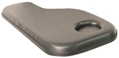 Half Tray, Padded, Trimline w/ Permobil Steel Channel Bracket & Cupholder, Right